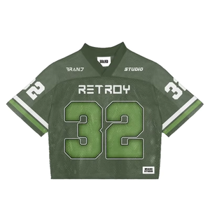 Camiseta de malla personalizada con logo para hombre, estilo urbano, corte holgado, estampada, para hombre - Product Image 4
