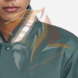 Chaqueta de Satén de Invierno Personalizada de Alta Calidad con Ropa de Invierno para Hombre de Primera Calidad, Chaqueta de Satén Ligera y Cómoda - Product Image 4
