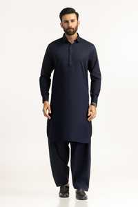 Salwar Kameez Islámico Formal para Hombre, Diseño Bordado, Algodón, Viscosa, Poliéster, Absorbe la Humedad, Secado Rápido, Largo hasta la Rodilla - Product Image 5