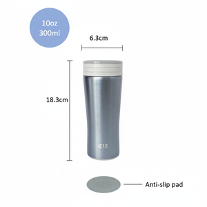 10Oz/300Ml Minimalist Stainless <b>Steel</b> Vacuum Insulated <b>Bottle</b> with Porcelain Liner Custom Logo Color Applicable for All - Product Image 5