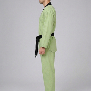 Uniforme de Taekwondo Personnalisé pour Adultes, Léger, Durable, en Polyester/Coton, Équipement d'Entraînement d'Arts Martiaux, Confortable et Respirant - Product Image 6