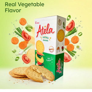 New Flavour Fresh Veggie Vegetable Crackers Crunchy Onion Healthy Snack 150g ODM Vietnam Supplier ( Offer Free Samples) - Product Image 1