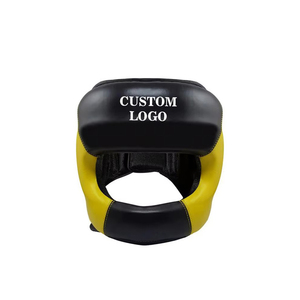 High Quality Custom Logo Leather <b>Head</b> Guard for Boxing and Safety <b>Training</b> Gear Wholesale price cheap rate 2026 - Product Image 1