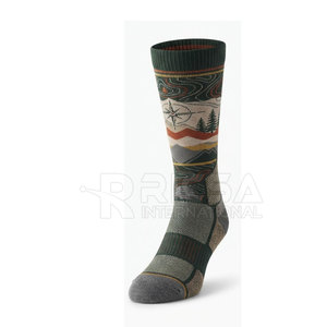 Standard Terry Cushioned Casual <b>Socks</b> with Reinforced Heel Toe Breathable Quick-Dry for Daily Use <b>Winter</b> - Product Image 2