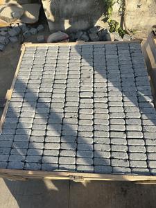 Pierre grise dégringolée Andesite Cobblestone <span class=keywords><strong>M2</strong></span> <span class=keywords><strong>Prix</strong></span> Pavés Jardin extérieur - Product Image 3