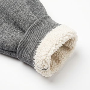 Sudadera con Capucha Casual para Hombre, Invierno, Talla Grande, Forro Polar Sherpa, Interior Cálido, OEM ODM, Venta al Por Mayor de Fábrica | Frontal Personalizado |   MOQ bajo - Product Image 6