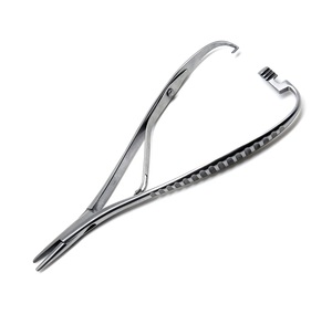 Portaagujas Mathieu de Acero Inoxidable para Manipulación de Agujas Quirúrgicas y Procedimientos de Sutura - Product Image 3