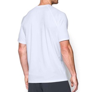 Camiseta Deportiva Personalizada de Alta Calidad para Hombre, de Algodón/Poliéster, Transpirable, para Entrenamiento Físico, Secado Rápido, Tejido Jersey de 200g - Product Image 2