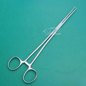 Pinces à éponges médicales réutilisables en acier inoxydable, équipement chirurgical, pinces à éponges en acier inoxydable - Product Image 5