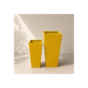 Maceta Cuadrada de Fibra de Vidrio Premium Lista para Enviar, Resistente a la Intemperie, para Jardín, Patio, Balcón, Color Personalizado - Product Image 1