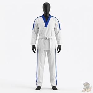 High Quality Taekwondo Uniform Durable Sparring Dobok Adult Martial Wear <b>Set</b> - Product Image 2