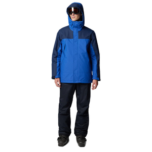 Chaqueta de esquí impermeable y duradera para deportes de invierno, abrigo térmico para snowboard con capucha ajustable y puños a prueba de viento para clima frío. - Product Image 6