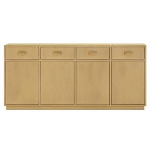Stylish Handmade Solid Wood <b>Sideboard</b> Cabinet with Four Doors for Bedroom <b>Kitchen</b> Storage Solutions and Home Decor Enhancement - Product Image 1