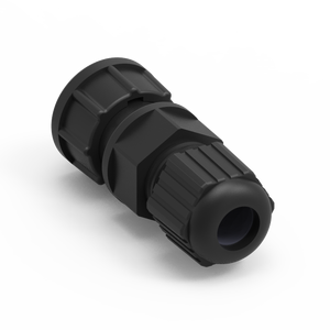 ขั้วต่อแบบ 2 ขา ขนาด B วัสดุทองเหลือง ชนิดประกอบ ติดตั้งกันน้ำระดับ IP67 รองรับกระแสไฟ 5A แรงดันไฟฟ้า 250V สำหรับใช้งานในอุตสาหกรรม - Product Image 2