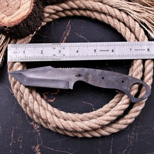 Componente de Acero de Alto Contenido de Carbono con Acabado Lavado al Ácido para Anillo de Dedo con Punta de Lanza, para Fabricación de Cuchillos DIY y Defensa Personal, Directo de Fábrica - Product Image 6