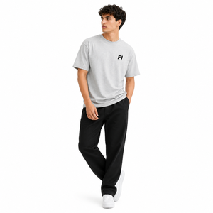 Camisetas Personalizadas de Algodón Oversize con Cuello Redondo para Hombre, Ajuste Relajado, Manga Corta, Unisex, Moda Urbana, Pedido al por Mayor, Estilo EE. UU. - Product Image 4
