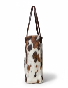 Sac fourre-tout en cuir à poils pour femme, prix de gros, mode, usage quotidien décontracté, automne, design unique, OEM, sacs fourre-tout souples en cuir à poils - Product Image 1