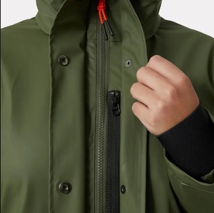 Combinaison de travail d'hiver unisexe 2026 en polyester imperméable et résistant avec logo frontal, coupe-vent, pour l'industrie - Product Image 5