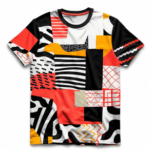Eco Friendly 100% Cotton <b>Men's</b> T-Shirt | Custom Full Color Printed Top | Breathable Summer Casual Tee Wholesale - Product Image 5