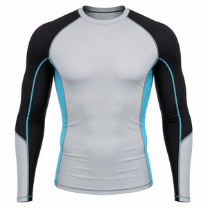 Modern <b>Compression</b> Sports <b>Shirt</b> With Soft Stretch Material Rash Guard <b>For</b> <b>Men</b> And Women Rash Guard - Product Image 1