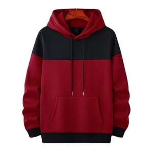 Sweat à capuche unisexe en coton et polyester, tricoté, coupe classique, décontracté, sportif, respirant, séchage rapide, hiver, personnalisable ODM - Product Image 1