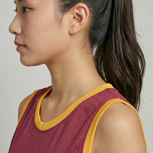 Camiseta de Baloncesto sin Mangas para Mujer, Logotipo Personalizado, Jersey de Baloncesto para Dama, Jersey de Baloncesto con Cuello en V para Mujer - Product Image 4