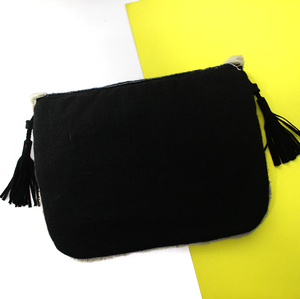 Sac à main traditionnel en tissu brodé avec cordon de serrage, sac à main ethnique pour femmes, pour mariage, fête et événements festifs - Product Image 5