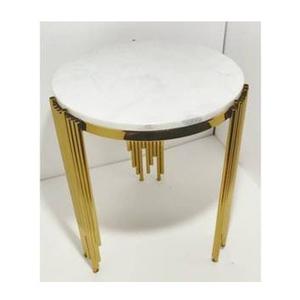 Handcrafted Modern <b>Side</b> <b>table</b> with <b>marble</b> <b>Top</b> <b>Side</b> <b>Tables</b> Home Designer Furniture for Living Room, Drawing Room, Office - Product Image 1