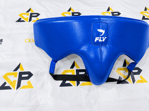 Protège-entrejambe de boxe de qualité supérieure, couleur bleue, fabriqué en cuir de vache véritable, équipement d'entraînement protecteur - Product Image 5