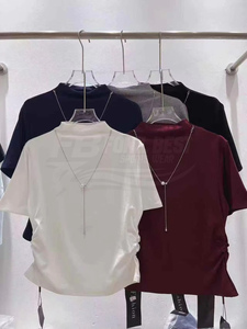 T-shirt unisexe en coton 230g, uni, sans impression sur le devant, manches courtes, respirant, coupe décontractée, design personnalisé, service OEM - Product Image 5