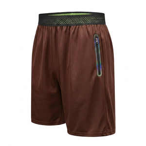 Good Quality <b>Men</b> Summer Custom Solid Color Vintage Style <b>Knee</b> <b>Length</b> Drawstring Closure Sweat <b>Shorts</b> Pockets Quick Drying - Product Image 1