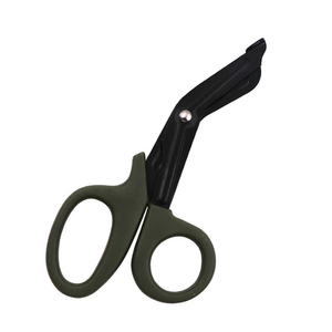 Premium Manual Industrial Grade Electrician Stainless Steel Serrated Bandage <b>Scissors</b> <b>Left</b> <b>Handed</b> Custom Size ODM OEM 3-Year - Product Image 1