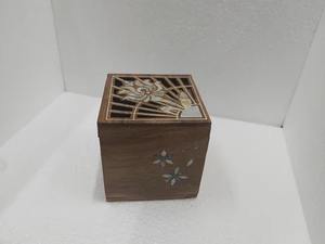 เตาเผาบัคฮูรแบบดั้งเดิมของอาหรับ ประดับด้วยงานฝังกระดูกและมุก - Product Image 2