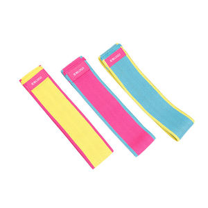 Wholesale Custom Logo Fabric Resistance <b>Bands</b> Set Non Slip Booty Loops for Glute Leg <b>Workout</b> Gym Fitness Training Gear - Product Image 2