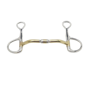Bocado de Brida Doble Articulada con Anillo Suelto para Caballo, Pulido y Liso, Bocados de Equitación, Instrumentos Veterinarios - Product Image 5