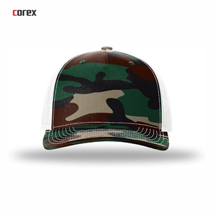 Casquette Trucker en Maille Camouflage Broderie 3D Personnalisée 5 Panneaux Réglable Respirante Imperméable Hiver Voyage Extérieur Décontractée Pêche - Product Image 2