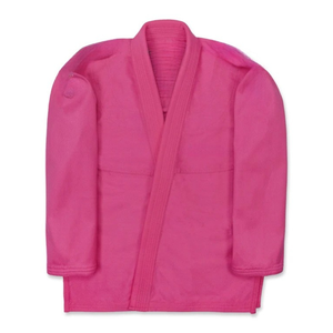 Chaqueta de Jiu Jitsu Brasileño Rosa con Logotipo Personalizado al por Mayor, 350GSM 450GSM, 100% Algodón Premium, Uniforme para Mujeres, Niñas y Niños - Product Image 6