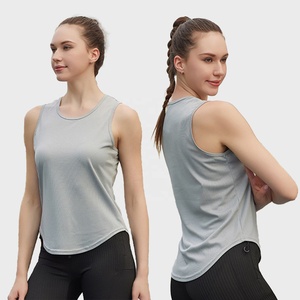 Haute qualité 100% Polyester séchage rapide course réservoir de course en plein air Marathon entraînement Singlet actif été haut de course pour les femmes - Product Image 6