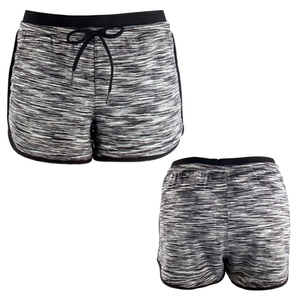 กางเกงออกกำลังกายเอวกลางแบบยืดหยุ่นสำหรับผู้หญิง ขายส่ง ปรับแต่งได้ เหมาะสำหรับฤดูร้อน มีซับใน ไซส์ใหญ่ ผ้าโพลีเอสเตอร์ฟลีซ แห้งเร็ว ระบายอากาศได้ดี - Product Image 1