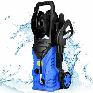 Hidrolavadora Eléctrica de Alta Presión de 1800W con 2030 PSI, Incluye Carrete para Manguera, Producto de Limpieza Mejor Valorado en 2023 - Product Image 4