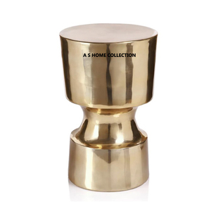 High Quality Luxury Side Table Antique <b>Silver</b> Finished Rounded <b>Top</b> Living Room Furniture At Inexpensive Price - Product Image 2