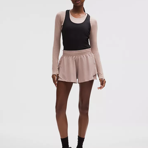 Shorts Deportivos de Mujer con Forro de Seguridad, Transpirables, de Secado Rápido, Impermeables y Elásticos para Entrenamiento, Gimnasio, Running y Fitness - Product Image 2