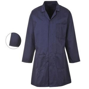 Blouse de laboratoire professionnelle pour hommes et femmes, tissu de laboratoire confortable, coupe confortable, manches longues, pour la recherche médicale, vêtements de travail durables - Product Image 3