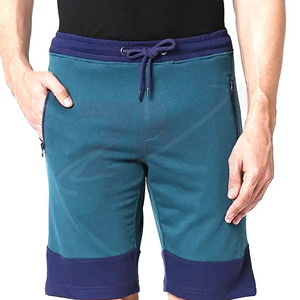Pantalones Cortos Casuales Azules para Hombre, Estilo Urbano, Resistentes, de Algodón, Corte Holgado, los Más Vendidos de la Temporada de Verano - Product Image 5