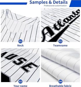 Fabricación de Camisetas de Béisbol Personalizadas por Sublimación, Transpirables, OEM, Uniformes de Béisbol y Sóftbol Personalizables - Product Image 6