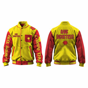 Chaqueta Letterman de Primera Calidad, Ropa de Moda, Chaqueta Letterman de Manga Larga para Hombre, Chaqueta de Invierno Letterman - Product Image 3