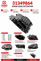 Lève-vitre avant droit de haute qualité, référence OE 31349864, pour Volvo XC60 2009-2017, pièces automobiles