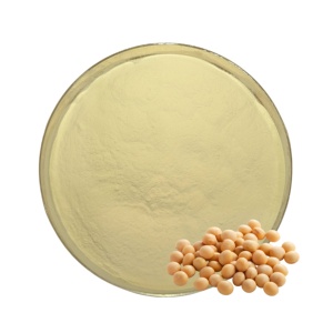 Isolat de protéines de soja solubles de qualité alimentaire, extrait de graines en poudre, Halal, OEM, B2B, nutrition sportive fitness, haute qualité, emballé sous vide - Product Image 1