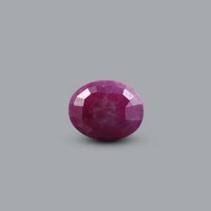 Oval Cut 5.85 Ct African Ruby Loose Gemstone for Fine Jewelry - Product Image 2