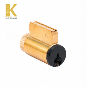 Cilindro de Cerradura SX Keyway KIK, Cilindro de Latón Personalizado de 32 mm, Negro Mate, Longitud Ajustable - Product Image 5